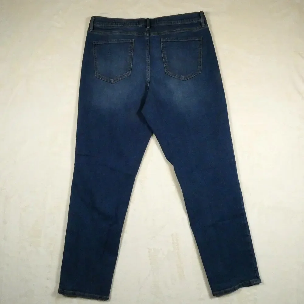 Gloria Vanderbilt Boyfriend Jeans Straight Leg Relaxed - Picture 2 of 8